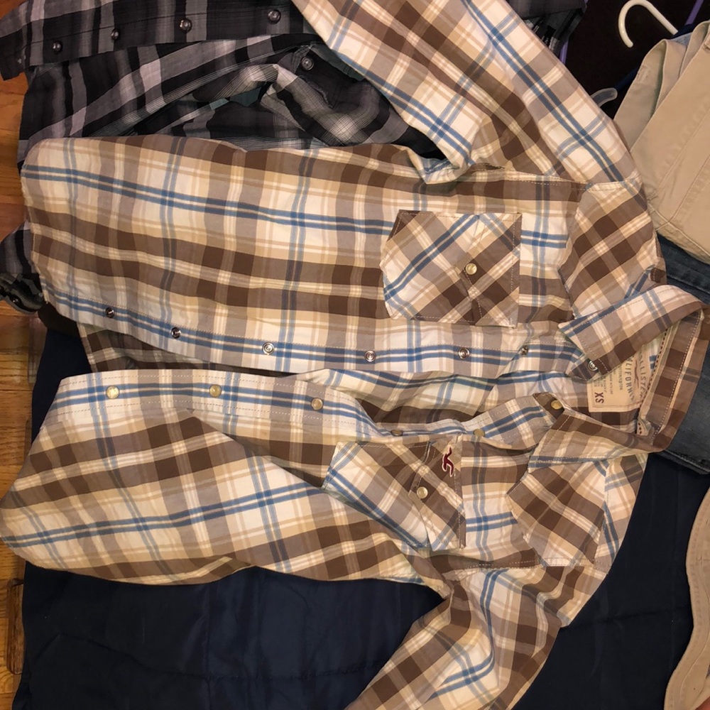 One XS Hollister dress shirt